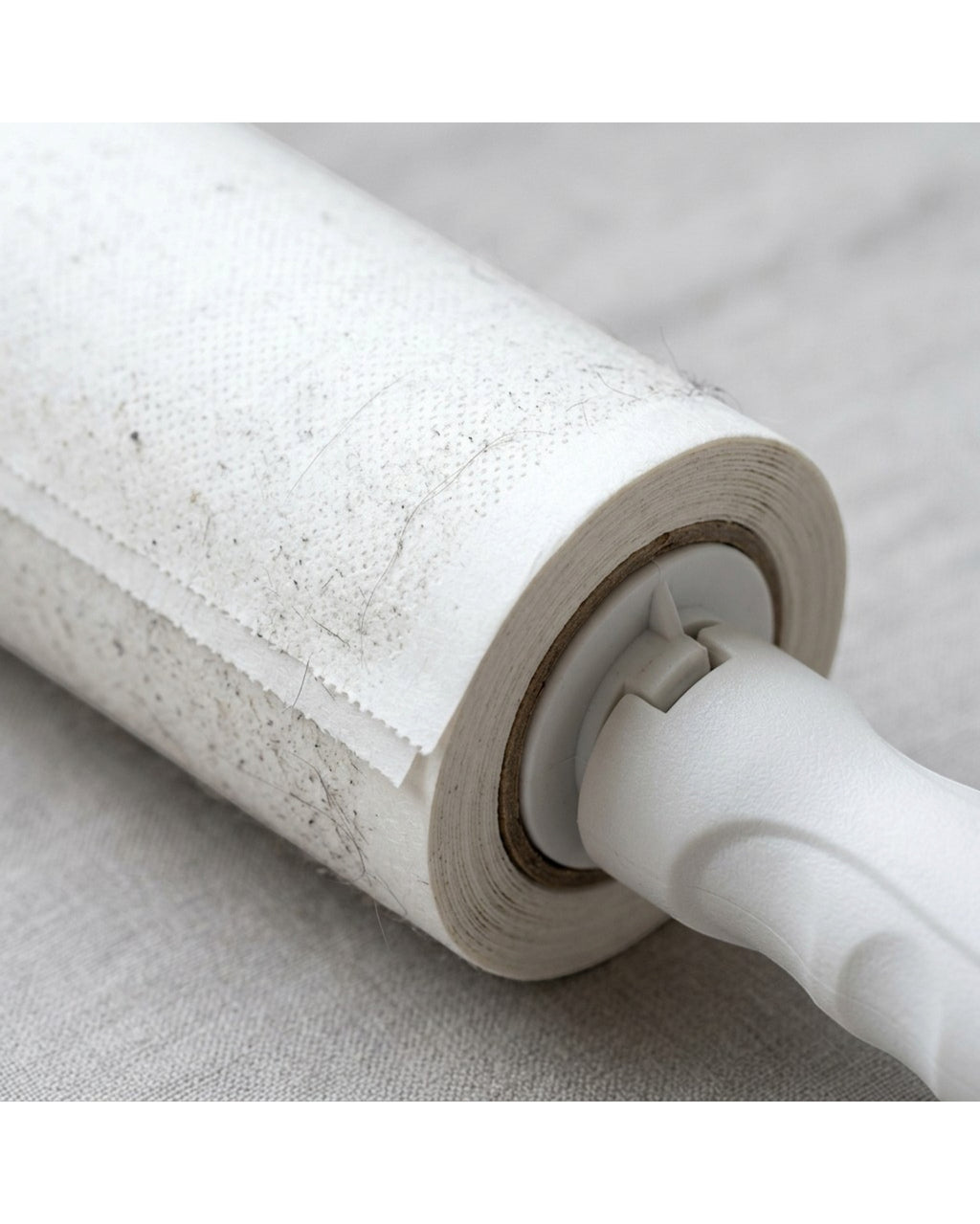 Mikuhome Heavy-Duty Adhesive Lint Roller 120 Sheets White
