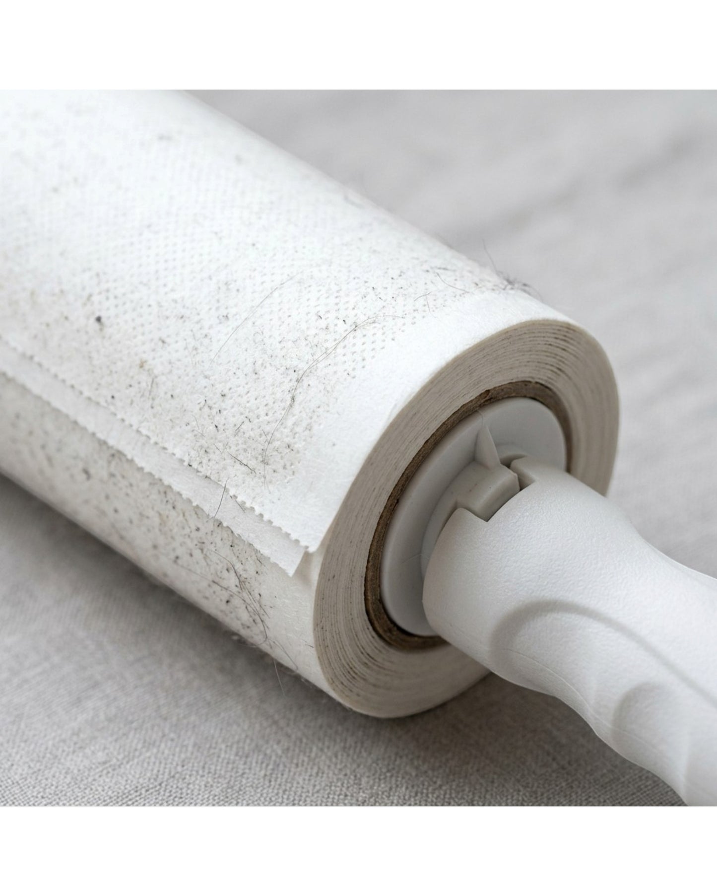 Mikuhome Heavy-Duty Adhesive Lint Roller 120 Sheets White