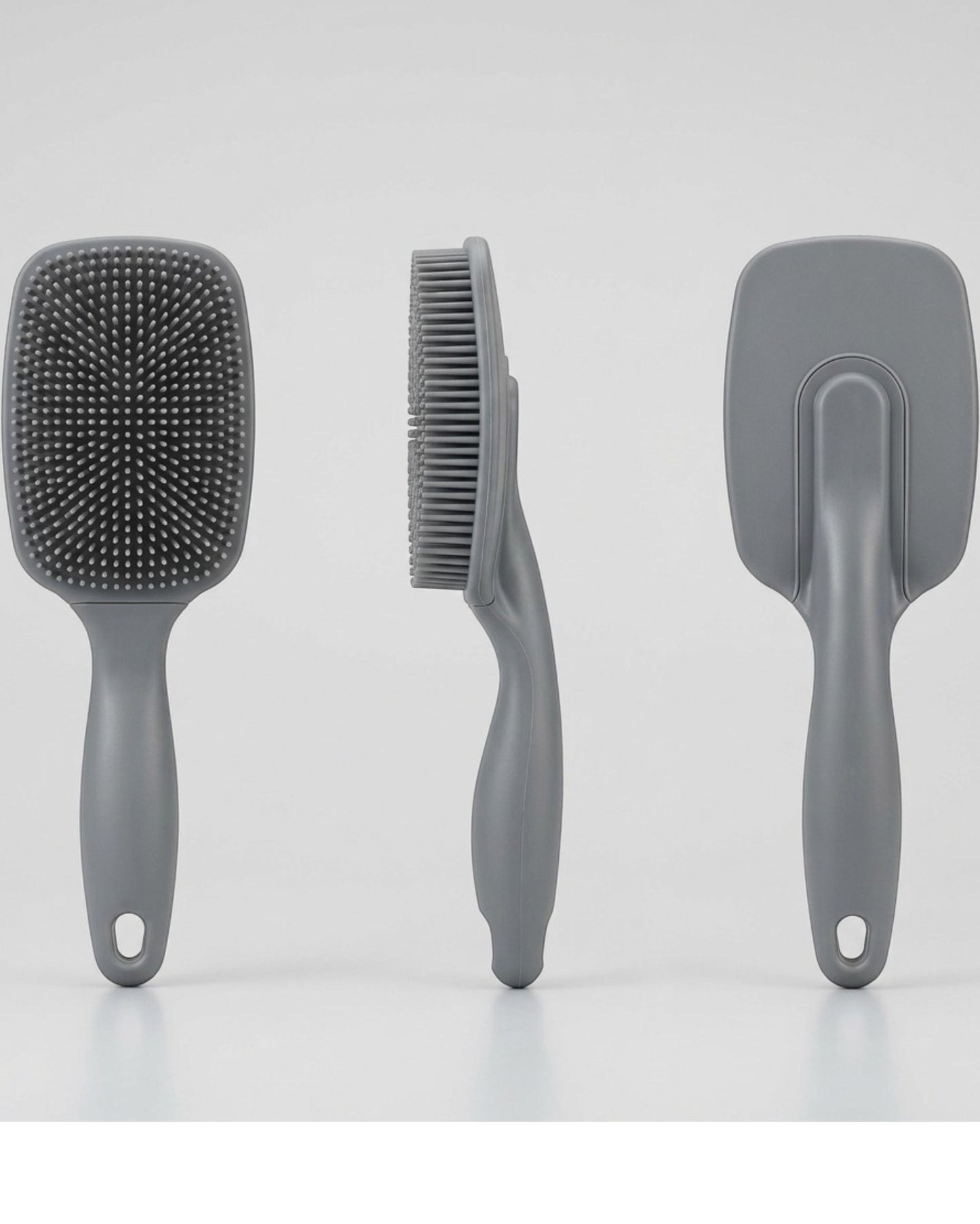 Mikuhome Reusable Silicone Pet Hair Remover Brush Gray