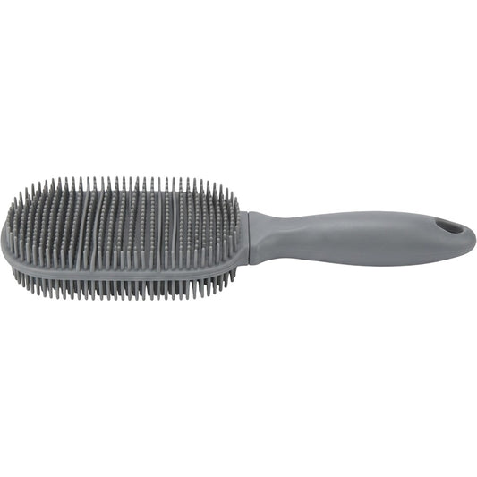 Mikuhome Reusable Silicone Pet Hair Remover Brush Gray