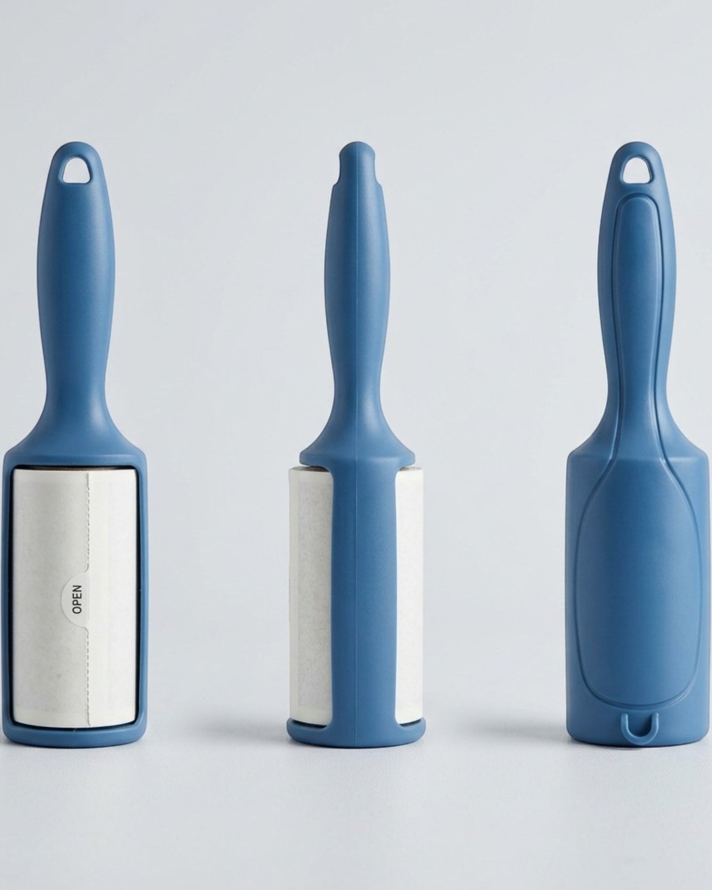 Mikuhome Compact Travel Lint Roller 60 Sheets Blue