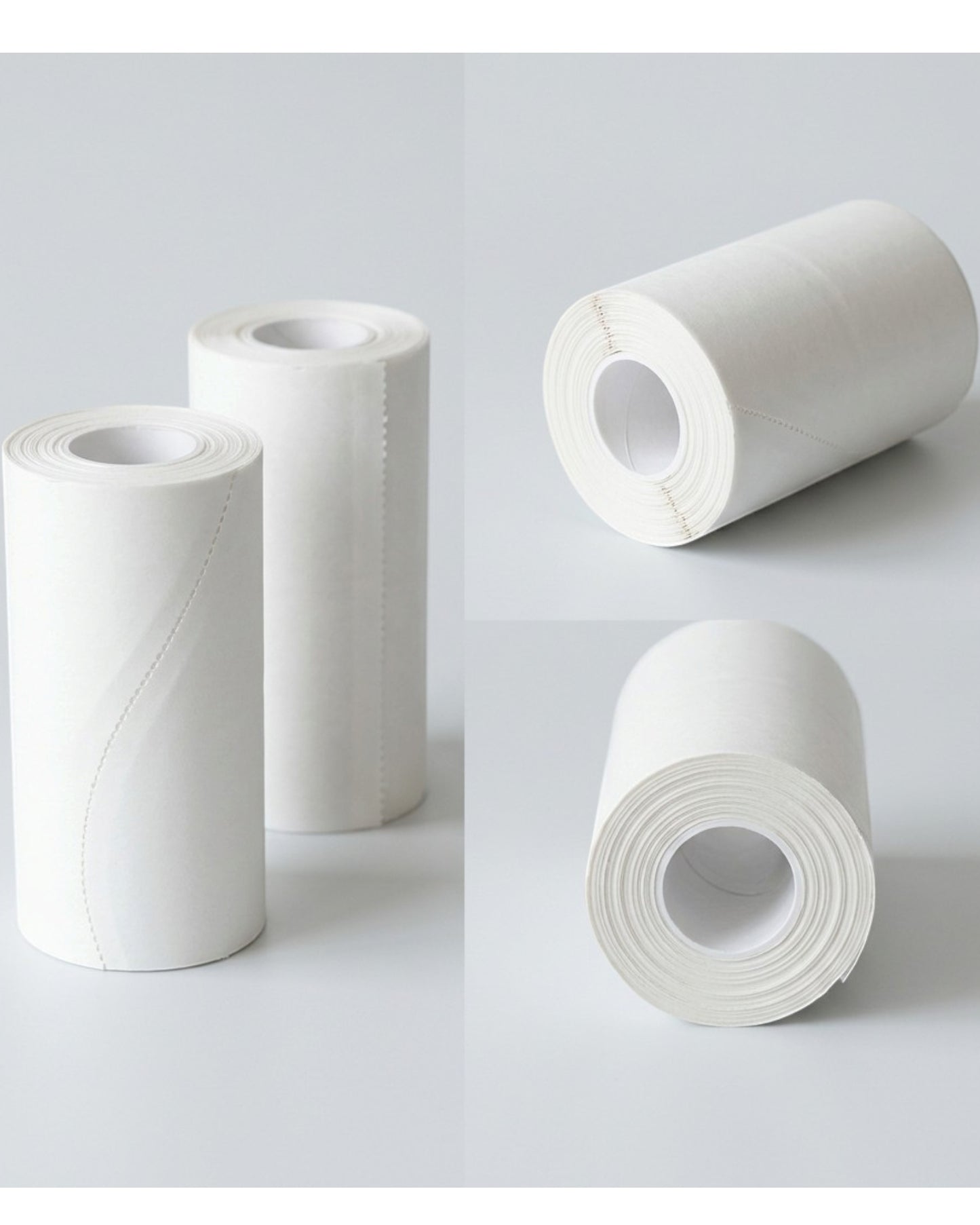 Mikuhome Wide Fabric Lint Roller Refill Set 240 Sheets White