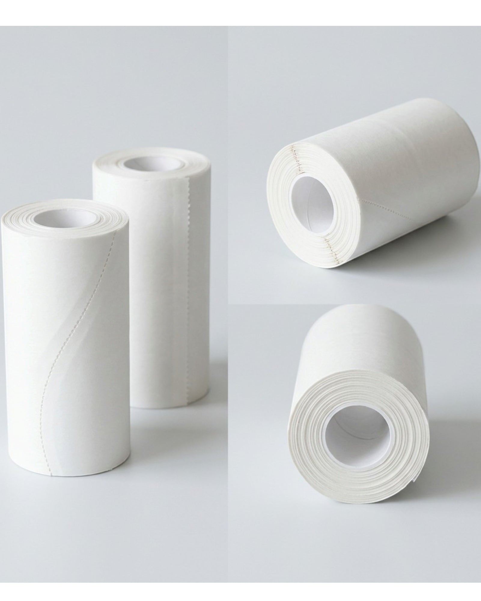 Mikuhome Wide Fabric Lint Roller Refill Set 240 Sheets White